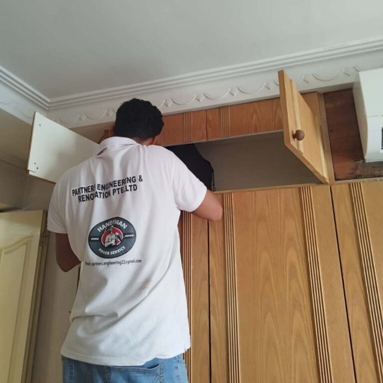 Best-Kitchen-cabinet-repair and replacement-in-Singapore
